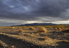 The view across the Panamint Valley in California