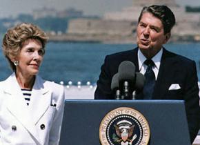 Ronald and Nancy Reagan