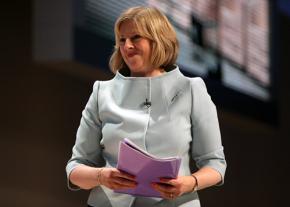 Tory Prime Minister Theresa May in 2009