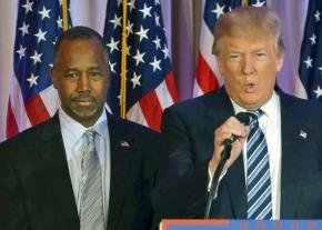 Ben Carson with Donald Trump