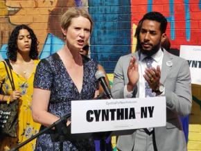 New York gubernatorial candidate Cynthia Nixon