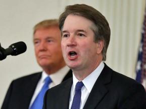 Trump's Supreme Court justice nominee Brett Kavanaugh speaks at the White House