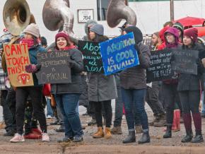 The Twin Cities Clinic Defense coalition spoiled the last of the “40 Days for Life”